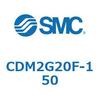 CDM2G20F-150 エアシリンダ(オートスイッチ付) (CDM2G20F-1~) SMC 15646181