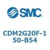 CDM2G20F-150-B54 エアシリンダ(オートスイッチ付) (CDM2G20F-1~) SMC 15646224