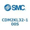 CDM2KL32-100S エアシリンダ(オートスイッチ付) (CDM2KL32-1~) SMC 16078727