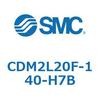 CDM2L20F-140-H7B エアシリンダ(オートスイッチ付) (CDM2L20F-140-H7B~) SMC 16145175