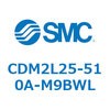 CDM2L25-510A-M9BWL エアシリンダ(オートスイッチ付) (CDM2L25-51~) SMC 16184131