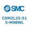 CDM2L25-515-M9BWL エアシリンダ(オートスイッチ付) (CDM2L25-51~) SMC 16184174