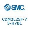 CDM2L25F-75-H7BL エアシリンダ(オートスイッチ付) (CDM2L25F-7~) SMC 16200606
