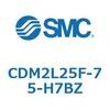CDM2L25F-75-H7BZ エアシリンダ(オートスイッチ付) (CDM2L25F-7~) SMC 16200624