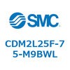 CDM2L25F-75-M9BWL エアシリンダ(オートスイッチ付) (CDM2L25F-7~) SMC 16200685
