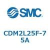 CDM2L25F-75A エアシリンダ(オートスイッチ付) (CDM2L25F-7~) SMC 16200703