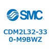 CDM2L32-330-M9BWZ エアシリンダ(オートスイッチ付) (CDM2L32-33~) SMC 16229394