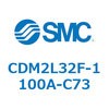 CDM2L32F-1100A-C73 エアシリンダ(オートスイッチ付) (CDM2L32F-11~) SMC 16254962