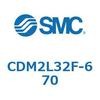 CDM2L32F-670 エアシリンダ(オートスイッチ付) (CDM2L32F-6~) SMC 16263992
