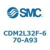 CDM2L32F-670-A93 エアシリンダ(オートスイッチ付) (CDM2L32F-6~) SMC 16264001