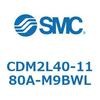 CDM2L40-1180A-M9BWL エアシリンダ(オートスイッチ付) (CDM2L40-11~) SMC 16268472