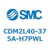 CDM2L40-375A-H7PWL エアシリンダ(オートスイッチ付) (CDM2L40-37~) SMC 16288562