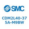 CDM2L40-375A-M9BW エアシリンダ(オートスイッチ付) (CDM2L40-37~) SMC 16288571