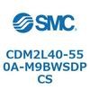 CDM2L40-550A-M9BWSDPCS エアシリンダ(オートスイッチ付) (CDM2L40-55~) SMC 16296725