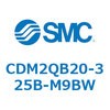 CDM2QB20-325B-M9BW エアシリンダ(オートスイッチ付) (CDM2QB20-~) SMC 16320665