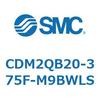 CDM2QB20-375F-M9BWLS エアシリンダ(オートスイッチ付) (CDM2QB20-~) SMC 16320814