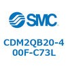 CDM2QB20-400F-C73L エアシリンダ(オートスイッチ付) (CDM2QB20-~) SMC 16320945