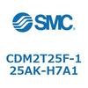 CDM2T25F-125AK-H7A1 エアシリンダ(オートスイッチ付) (CDM2T25F-1~) SMC 16458145