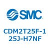 CDM2T25F-125J-H7NF エアシリンダ(オートスイッチ付) (CDM2T25F-1~) SMC 16458373