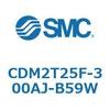 CDM2T25F-300AJ-B59W エアシリンダ(オートスイッチ付) (CDM2T25F-300~) SMC 16462634