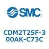 CDM2T25F-300AK-C73C エアシリンダ(オートスイッチ付) (CDM2T25F-300~) SMC 16462783