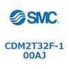 CDM2T32F-100AJ エアシリンダ(オートスイッチ付) (CDM2T32F-100~) SMC 16479915
