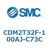 CDM2T32F-100AJ-C73C エアシリンダ(オートスイッチ付) (CDM2T32F-100~) SMC 16479985