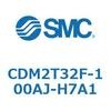 CDM2T32F-100AJ-H7A1 エアシリンダ(オートスイッチ付) (CDM2T32F-100~) SMC 16480012