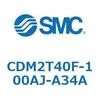 CDM2T40F-100AJ-A34A エアシリンダ(オートスイッチ付) (CDM2T40F-100~) SMC 16503864
