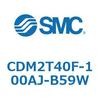 CDM2T40F-100AJ-B59W エアシリンダ(オートスイッチ付) (CDM2T40F-100~) SMC 16503891