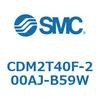 CDM2T40F-200AJ-B59W エアシリンダ(オートスイッチ付) (CDM2T40F-200~) SMC 16507312