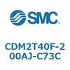 CDM2T40F-200AJ-C73C エアシリンダ(オートスイッチ付) (CDM2T40F-200~) SMC 16507337