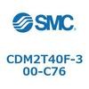 CDM2T40F-300-C76 エアシリンダ(オートスイッチ付) (CDM2T40F-300~) SMC 16510085