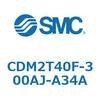 CDM2T40F-300AJ-A34A エアシリンダ(オートスイッチ付) (CDM2T40F-300~) SMC 16510401
