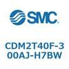 CDM2T40F-300AJ-H7BW エアシリンダ(オートスイッチ付) (CDM2T40F-300~) SMC 16510514