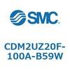 CDM2UZ20F-100A-B59W エアシリンダ(オートスイッチ付) (CDM2UZ20F-1~) SMC 16525135