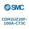 CDM2UZ20F-100A-C73C エアシリンダ(オートスイッチ付) (CDM2UZ20F-1~) SMC 16525153