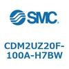 CDM2UZ20F-100A-H7BW エアシリンダ(オートスイッチ付) (CDM2UZ20F-1~) SMC 16525205