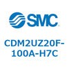 CDM2UZ20F-100A-H7C エアシリンダ(オートスイッチ付) (CDM2UZ20F-1~) SMC 16525214