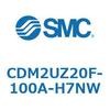 CDM2UZ20F-100A-H7NW エアシリンダ(オートスイッチ付) (CDM2UZ20F-1~) SMC 16525232