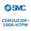 CDM2UZ20F-100A-H7PW エアシリンダ(オートスイッチ付) (CDM2UZ20F-1~) SMC 16525241