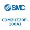 CDM2UZ20F-100AJ エアシリンダ(オートスイッチ付) (CDM2UZ20F-1~) SMC 16525257