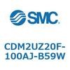 CDM2UZ20F-100AJ-B59W エアシリンダ(オートスイッチ付) (CDM2UZ20F-1~) SMC 16525266