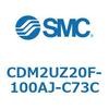 CDM2UZ20F-100AJ-C73C エアシリンダ(オートスイッチ付) (CDM2UZ20F-1~) SMC 16525284