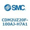 CDM2UZ20F-100AJ-H7A1 エアシリンダ(オートスイッチ付) (CDM2UZ20F-1~) SMC 16525302