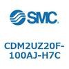 CDM2UZ20F-100AJ-H7C エアシリンダ(オートスイッチ付) (CDM2UZ20F-1~) SMC 16525345