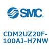 CDM2UZ20F-100AJ-H7NW エアシリンダ(オートスイッチ付) (CDM2UZ20F-1~) SMC 16525363