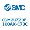 CDM2UZ20F-100AK-C73C エアシリンダ(オートスイッチ付) (CDM2UZ20F-1~) SMC 16525415