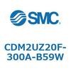 CDM2UZ20F-300A-B59W エアシリンダ(オートスイッチ付) (CDM2UZ20F-30~) SMC 16530814