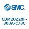 CDM2UZ20F-300A-C73C エアシリンダ(オートスイッチ付) (CDM2UZ20F-30~) SMC 16530832